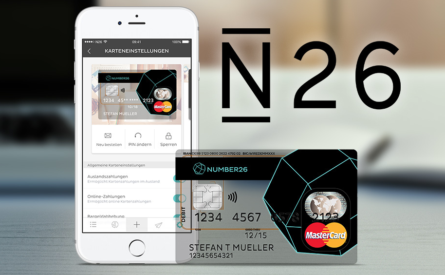 N26 банк. N26 Bank Card. N26.