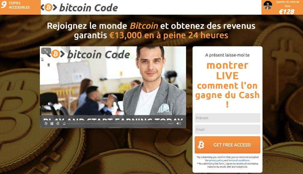 Bitcoin code avis
