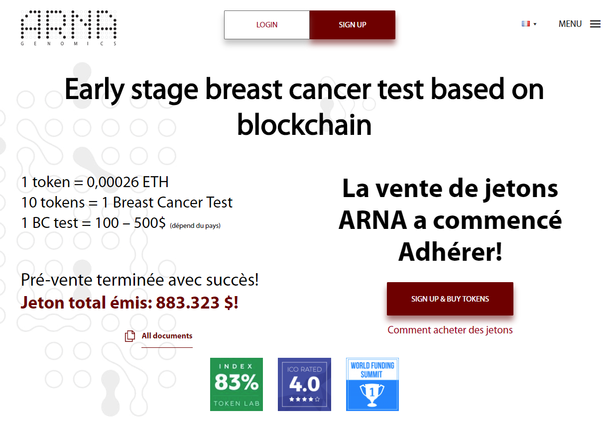 Arna Genomics lance une crypto-monnaie pour lutter contre le cancer