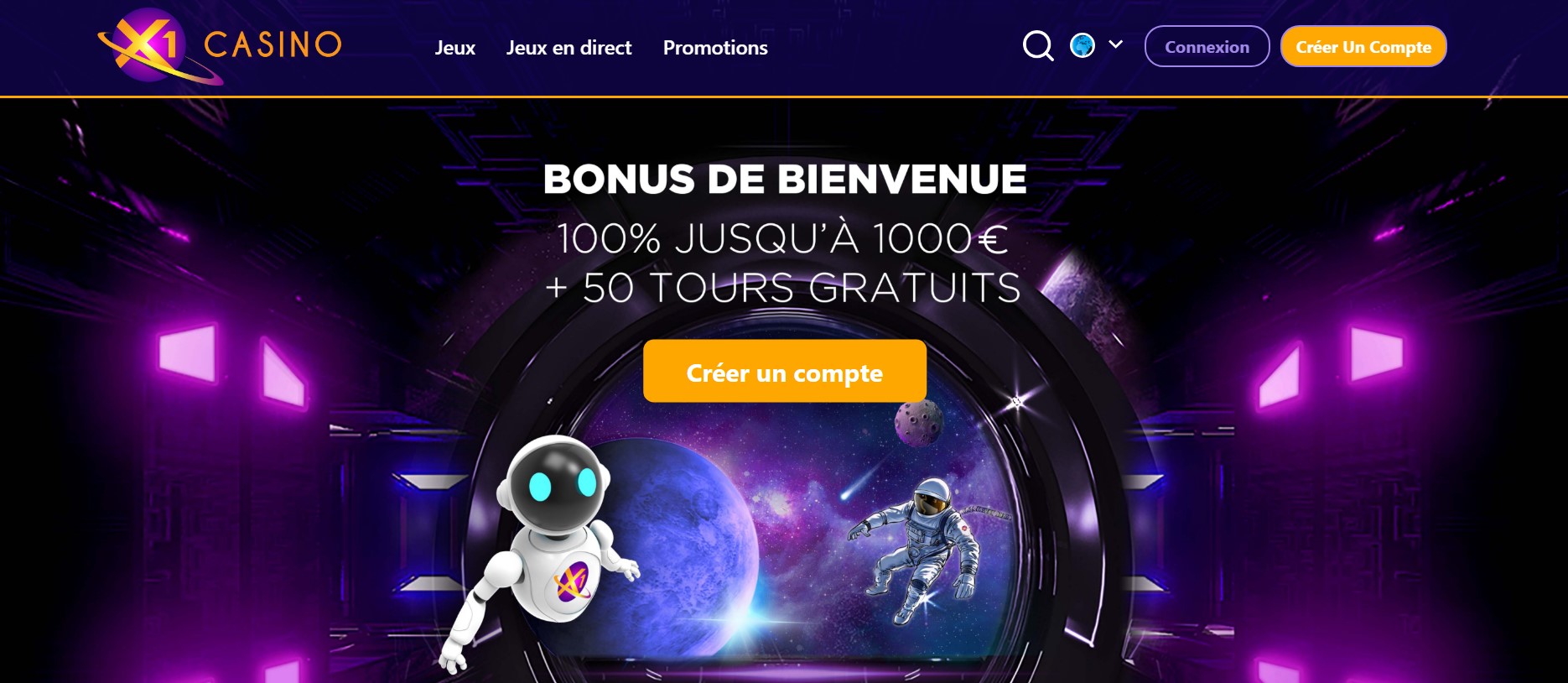 Bonus et promotions x1 casino