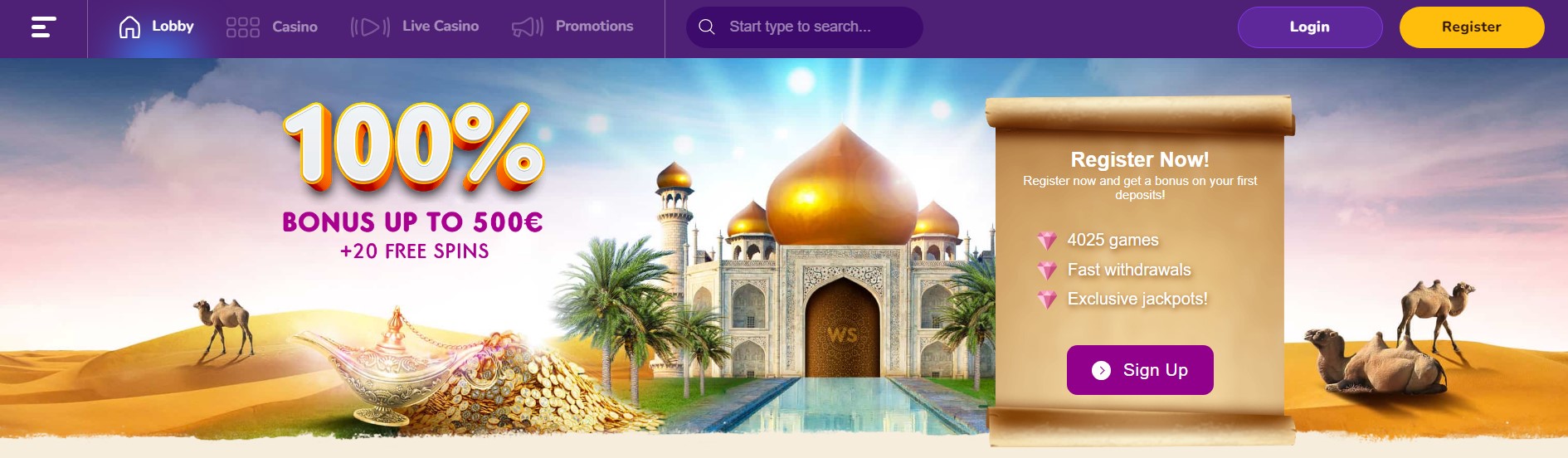 Wild sultan casino bonus