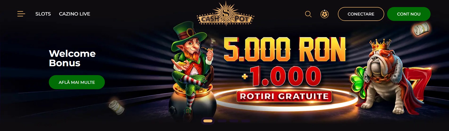 Programme de bonus du Casino Cashpot 