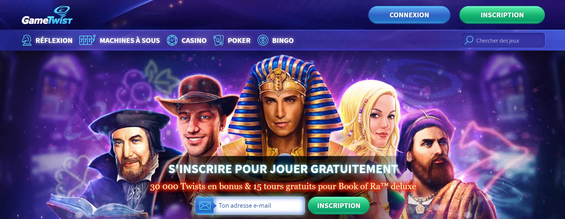 Des bonus généreux de GameTwist Casino